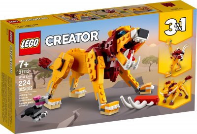 LEGO Creator Vilt lejon 31112