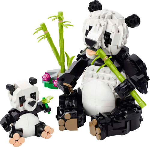 LEGO Creator Vilda djur pandafamilj 31165