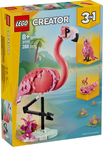LEGO Creator Vilda djur Rosa flamingo 31170