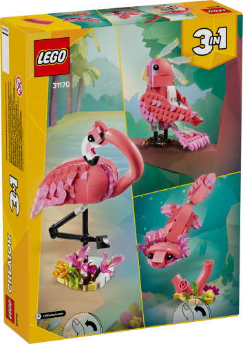 LEGO Creator Vilda djur Rosa flamingo 31170