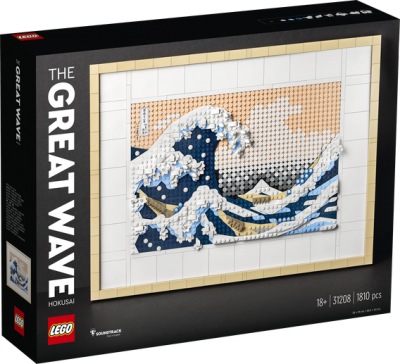 LEGO ART Hokusai Under vågen utanför Kanagawa 31208