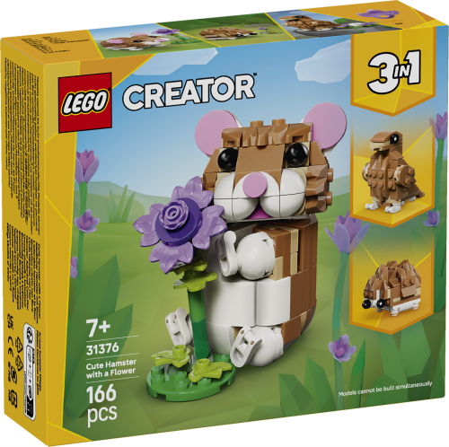 LEGO Creator Söt hamster med blomma 31376