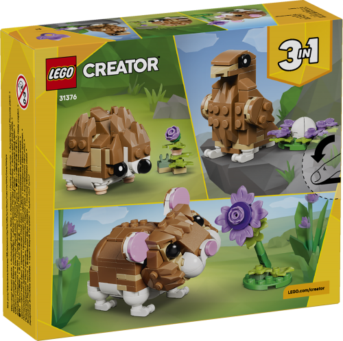 LEGO Creator Söt hamster med blomma 31376