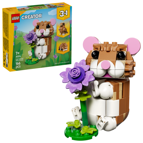 LEGO Creator Söt hamster med blomma 31376