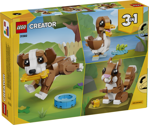 LEGO Creator Söta djur: lekfull valp 31382