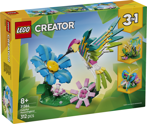 LEGO Creator Vilda djur: färgglad kolibri 31384