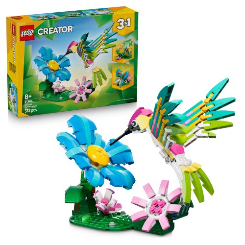 LEGO Creator Vilda djur: färgglad kolibri 31384