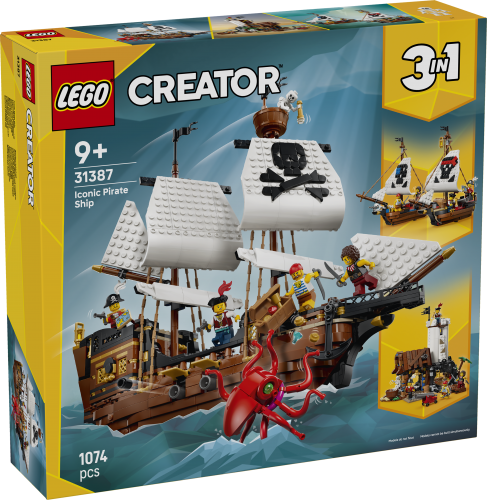 LEGO Creator Ikoniskt piratskepp 31387