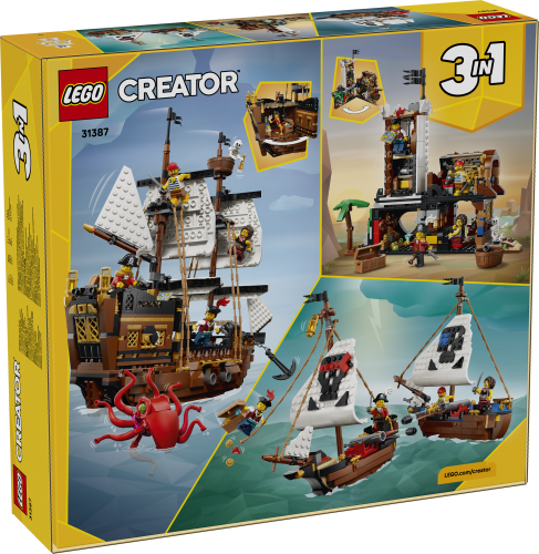 LEGO Creator Ikoniskt piratskepp 31387