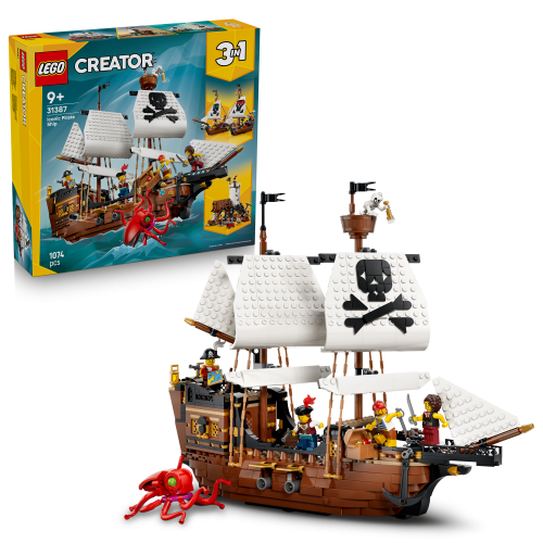 LEGO Creator Ikoniskt piratskepp 31387