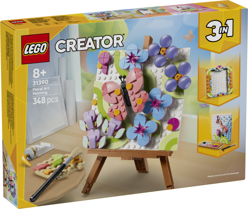 LEGO Creator Målning med blomsterkonst 31390
