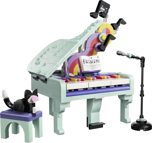 LEGO Creator Flygel med musikdekorationer och katt 31392