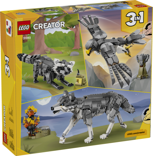 LEGO Creator Skogsdjur: Grå varg 31393