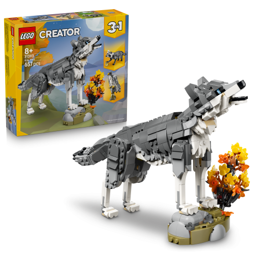 LEGO Creator Skogsdjur: Grå varg 31393