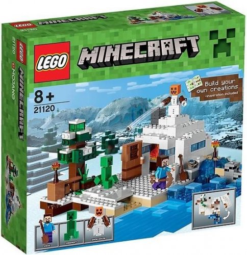 LEGO Minecraft Gömstället i snön 21120
