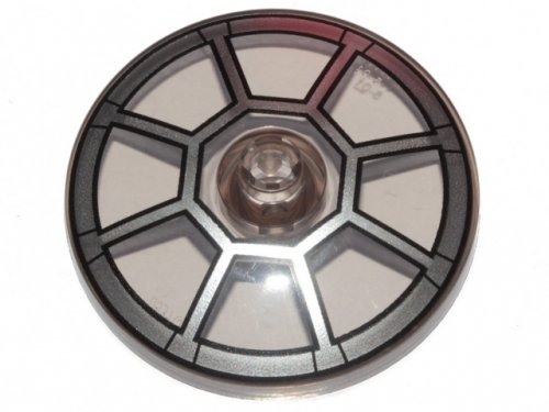 LEGO Round Plate Ø32x6.4 Transparent Brun 6407911-R1564 | Lego | Bra Leksaker