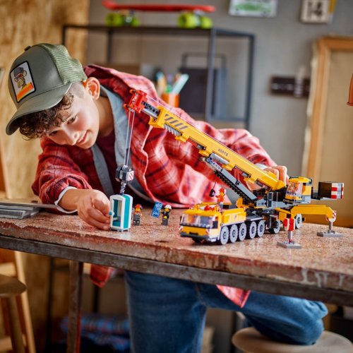 LEGO City Gul mobil byggkran 60409