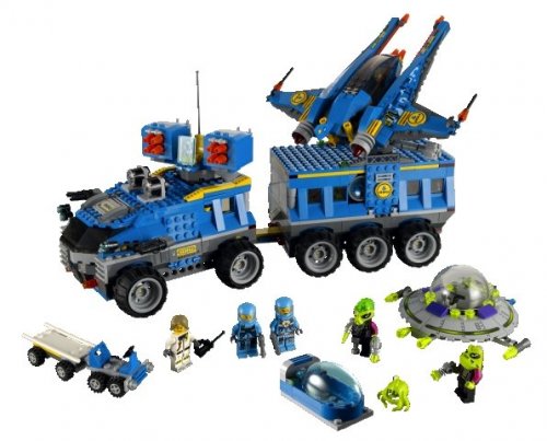 LEGO Alien Conquest Rymdförsvarets högkvarter 7066