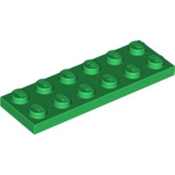 LEGO Plate 2x6 Grön B0019-379528