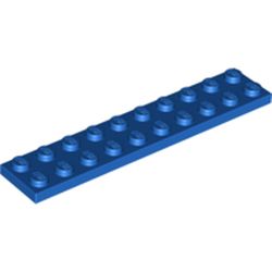 LEGO Plate 2x10 Bl&aring; B0095-383223