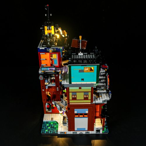 Belysning till Ninjago City verkstäder 71837 LGK735