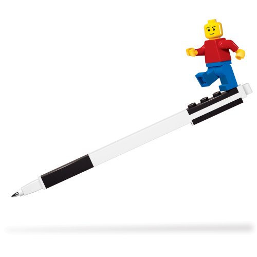 LEGO Stationery Svart gel penna med minifigur 4003075-52601