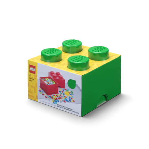 LEGO Förvaringslåda 4 Mörk Grön 40031734