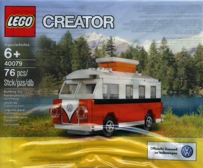LEGO Mini VW T1 Camper Van specialpåse 40079