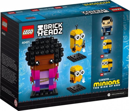 LEGO BrickHeadz Belle Bottom, Kevin och Bob 40421