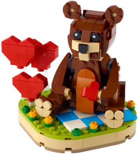 LEGO Alla hjärtans dag-björn 40462