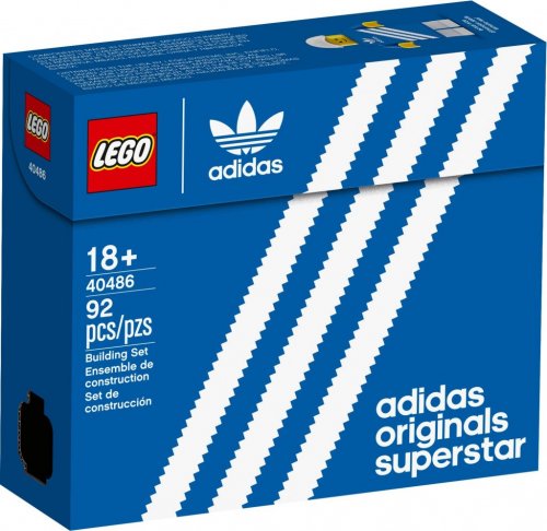 LEGO Mini Adidas Originals Superstar 40486