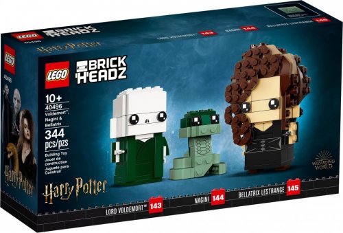 LEGO BrickHeadz Voldemort, Nagini & Bellatrix 40496 | Lego | Bra Leksaker