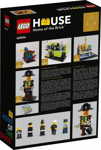 LEGO House Exklusiv A Minifigure Tribute Pirate 40504