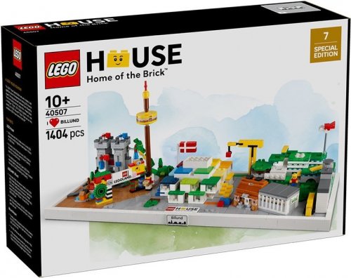 LEGO House Exklusiv I Love Billund 40507
