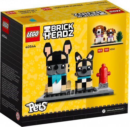 LEGO BrickHeadz Fransk Bulldog 40544