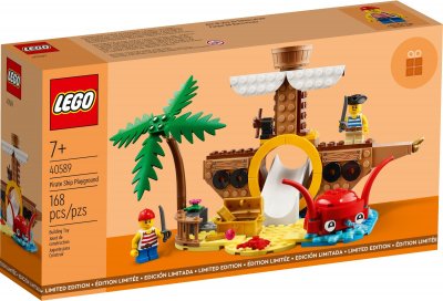 LEGO Lekplats med piratskepp 40589
