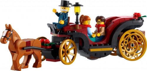 LEGO Vintertur med häst och vagn 40603