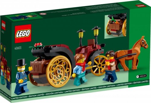 LEGO Vintertur med häst och vagn 40603