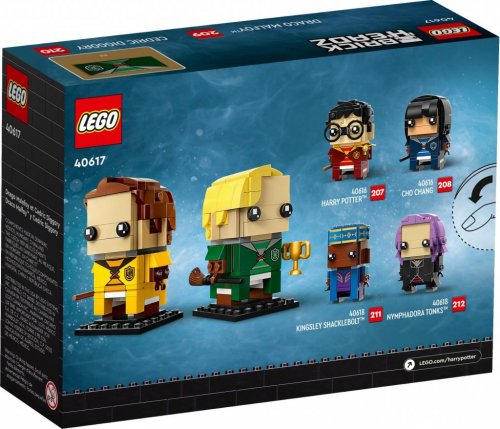 LEGO Brick Headz Draco Malfoy och Cedric Diggory 40617