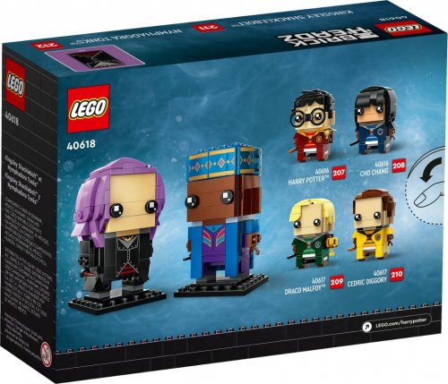 LEGO Brick Headz Kingsley Shacklebolt och Nymphadora Tonks 40618