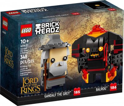 LEGO Brick Headz Gandalf the Grey & Balrog 40631