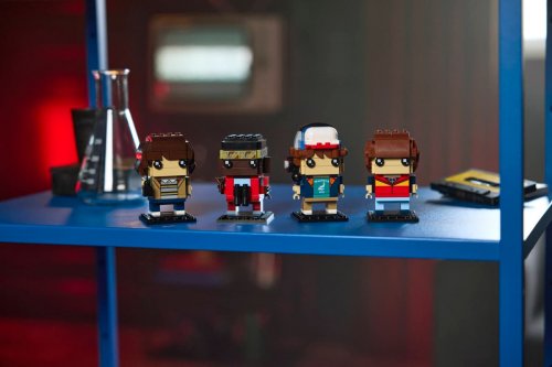 LEGO BrickHeadZ Mike, Dustin, Lucas och Will figurer 40801