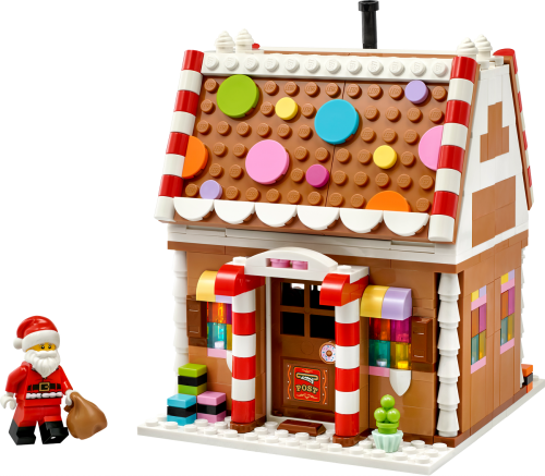 LEGO Juligt pepparkakshus 40809