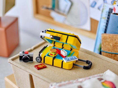 LEGO Gul resväska 40817