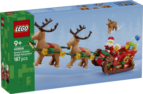 LEGO Jultomtens slädäventyr 40866