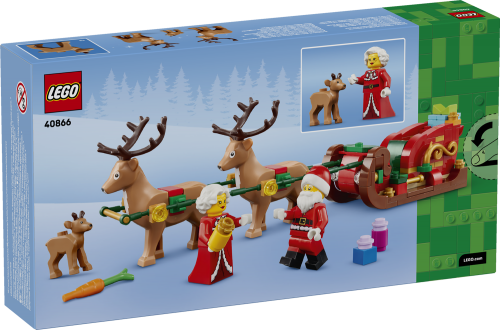 LEGO Jultomtens slädäventyr 40866