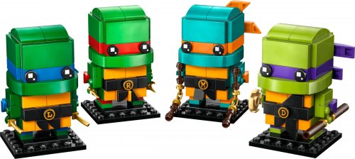 LEGO BrickHeadZ Teenage Mutant Ninja Turtles figurer 40878