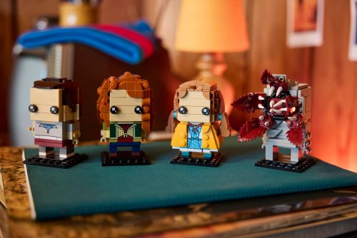 LEGO BrickHeadZ Eleven, Max, Demogorgon och Holly figurer 40879
