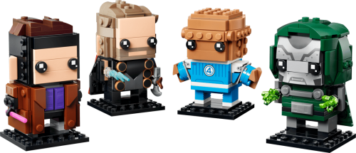 LEGO BrickHeadZ Avengers: Doomsday hjältar och skurkar 40880