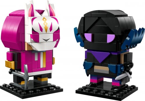 LEGO Fortnite Brickheadz Drift & Raven figurer 40884